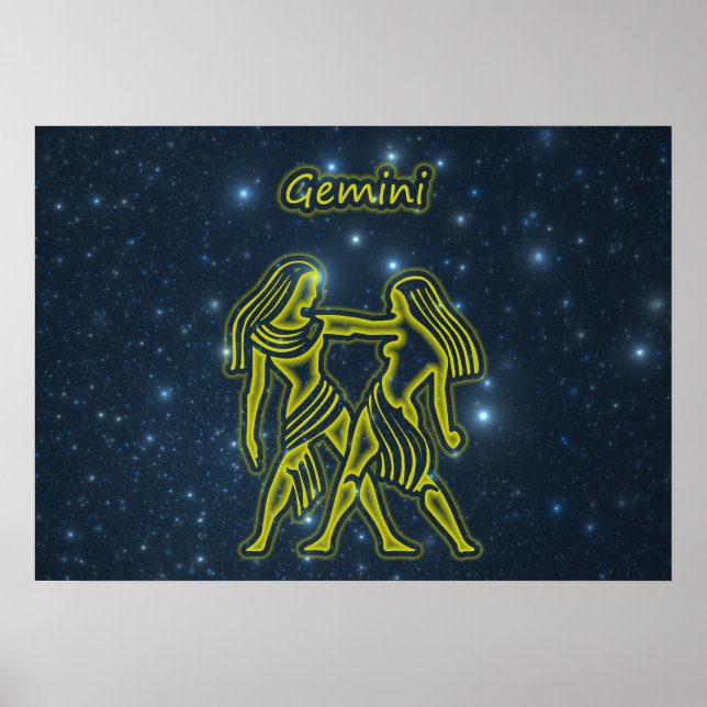 Poster Bright Gemini (Devant)