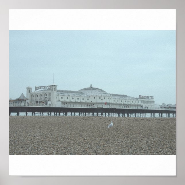 Poster Brighton Palace Pier Photographie originale (Devant)