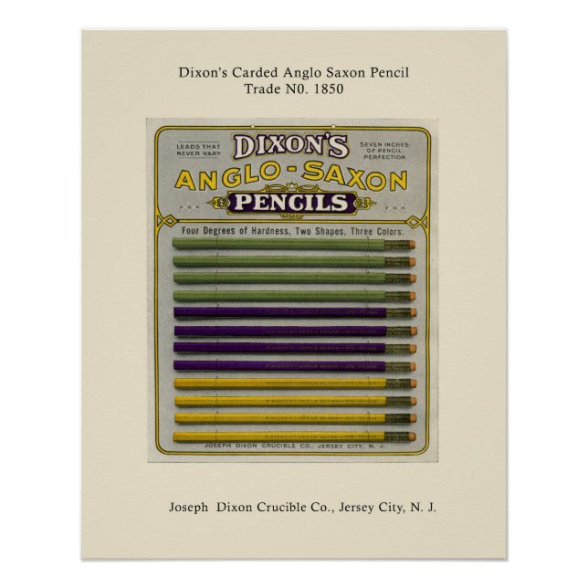 Poster brillant emballage boîte à crayon (Devant)