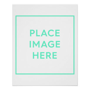 Poster brillant imprimé - 20" x 25"