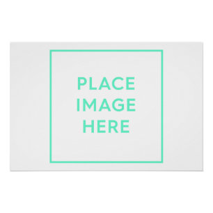 Poster brillant imprimé - 28 po x 18,67 po