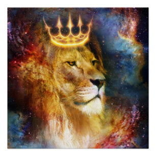 Poster Brilliant Cosmic Judah's Lion