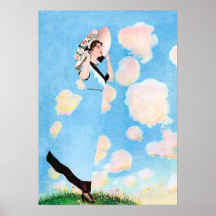 Poster Brises d'été par C Coles Phillips
