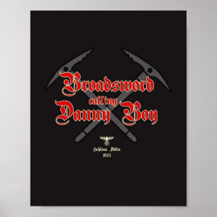 Poster Broadsword Calling Danny Boy