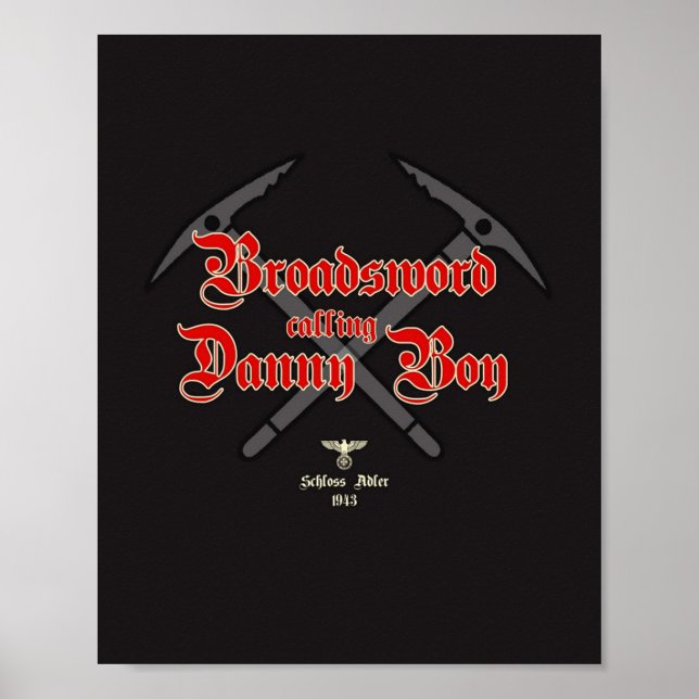 Poster Broadsword Calling Danny Boy (Devant)