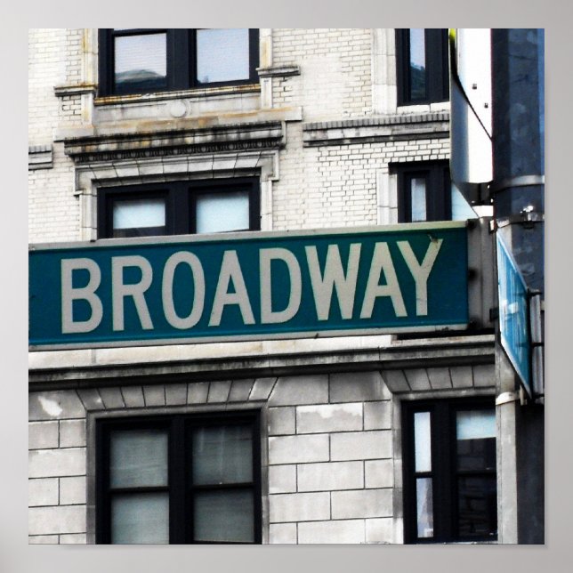 Poster Broadway (Devant)