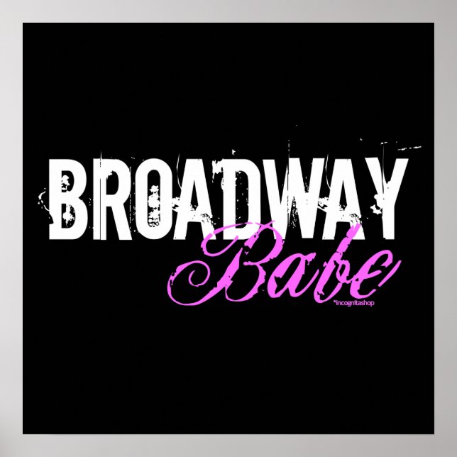 Poster Broadway Babe (Devant)