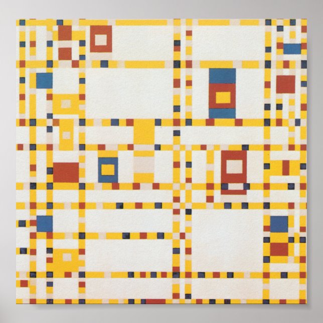 Poster Broadway Boogie Woogie (Devant)