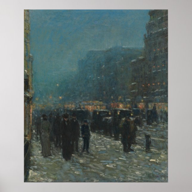 Poster Broadway et 42ème rue (Devant)