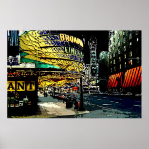 Poster Broadway - Imprimer