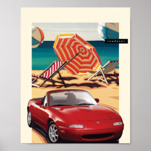 Poster Brochure de Na Miata