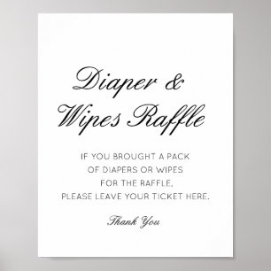 Poster Brochure modifiable et linges Raffle Signal imprim