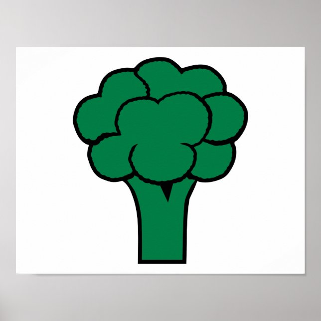 Poster Brocoli (Devant)