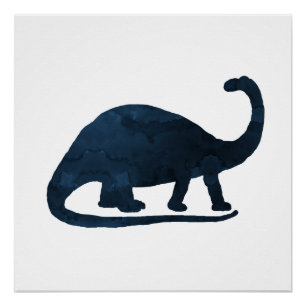Poster Brontosaurus