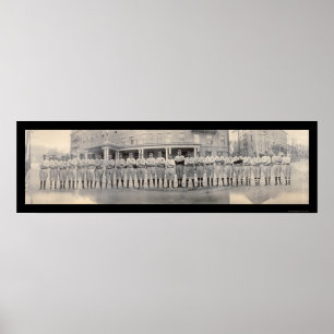 Poster Brooklyn Baseball NY Photo 1911