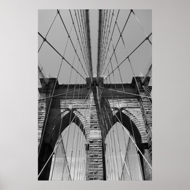 Poster Brooklyn Bridge 2009-06-01-139-A (Devant)