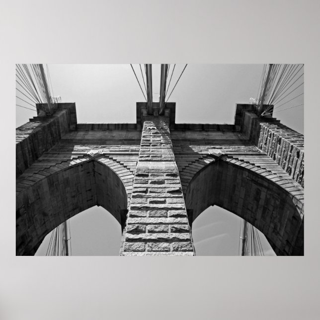 Poster Brooklyn Bridge 2009-06-01-170-A (Devant)