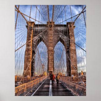 Poster Brooklyn Bridge, New York
