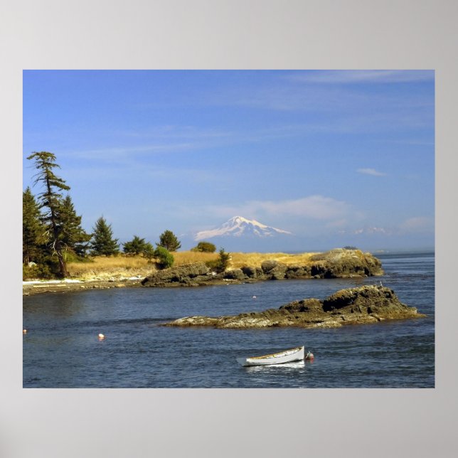 Poster Brooks Point & Mt. Baker - Beaux-Arts (Devant)