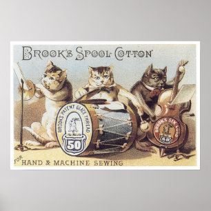 Poster Brooks Spool Cotton