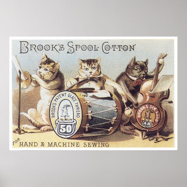Poster Brooks Spool Cotton (Devant)