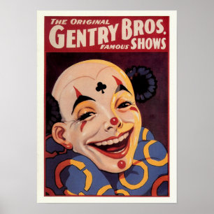Poster Bros. Cirque vintage