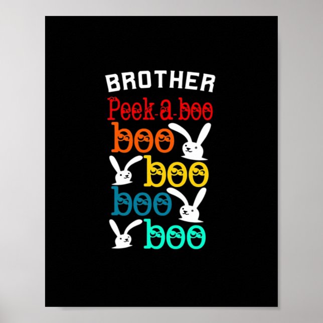 Poster Brother Bunny Jeu Pour Enfants Adultes Nouveautés (Devant)