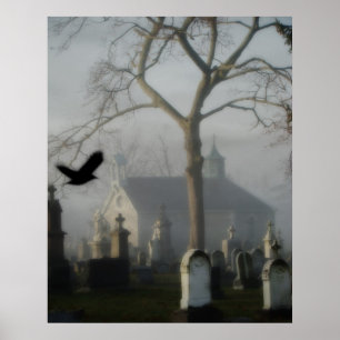 Poster Brouillard à Dusk
