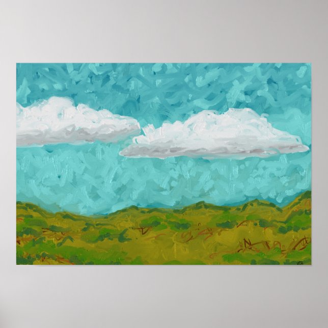 Poster Brouillard d'été (Devant)