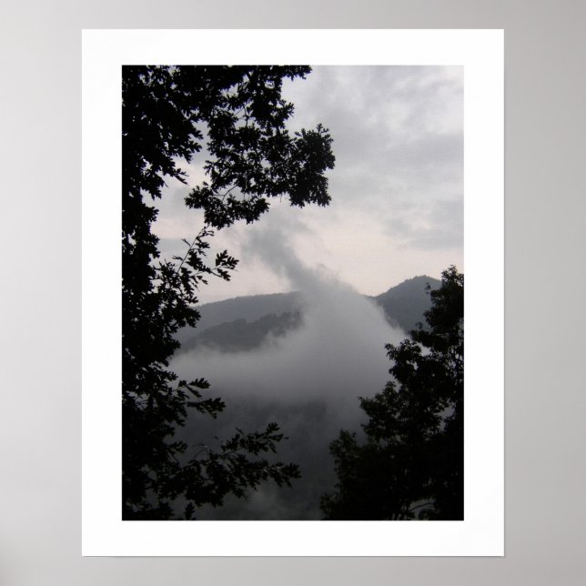 Poster Brouillard levant (Devant)