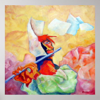 POSTER BROUILLEMENT DANS LE VENT