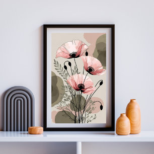 Poster Brousset et encre