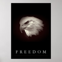 Brownish Freedom American Eagle Face Patriotique
