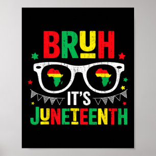 Poster Bruh Sa 19ème Liberté Juin 19 1865 Africain