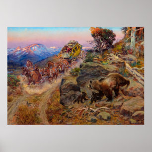 Poster Bruin Not Bunny Turned the Leaders, 1924, par Russ