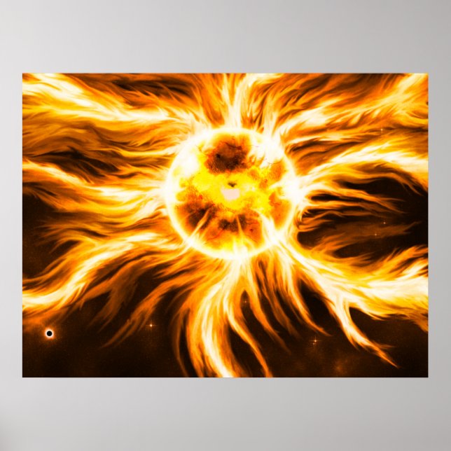 Poster Brûlage depuis l'intérieur (Devant)