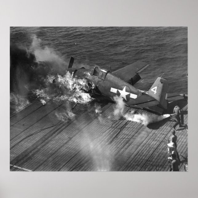 Poster Brûler Hellcat (Devant)