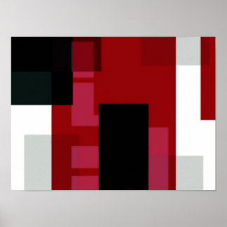 Poster Brûleur couleur Art Abstrait