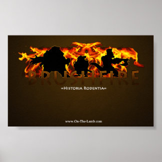 Poster Brushfire - Historia Rodentia