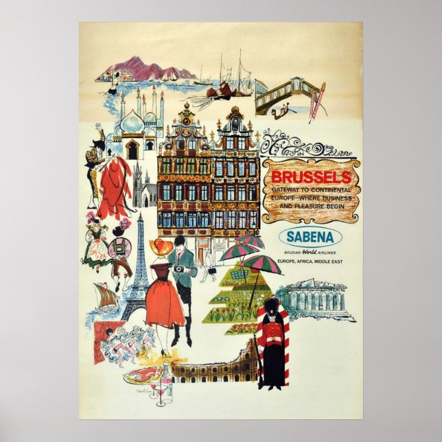 POSTER BRUXELLES (Devant)