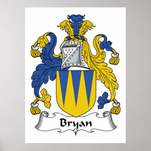 Poster Bryan Family Crest