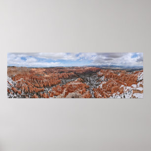 Poster Bryce Canyon : Bryce Point Panoramique Imprimer