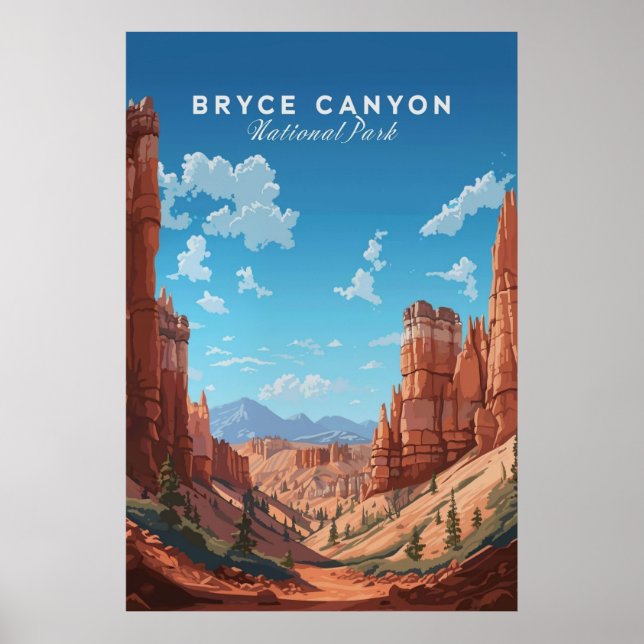 Poster Bryce Canyon I (Devant)