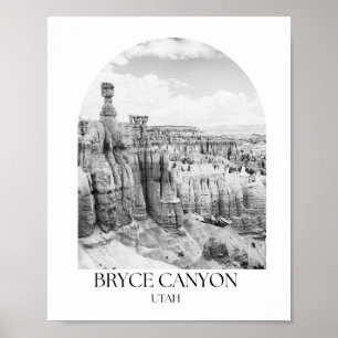 Poster Bryce Canyon National Park Utah Arch Photo Imprime