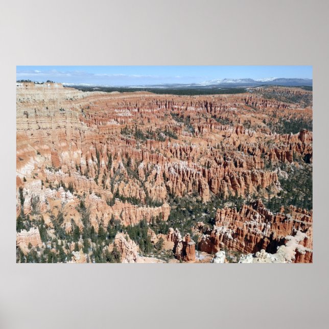 Poster Bryce Point au parc national du canyon Bryce (Devant)
