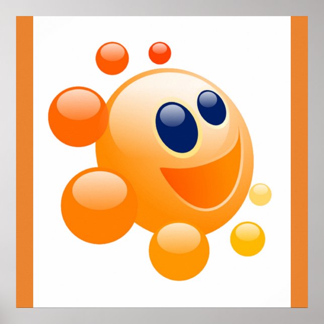 POSTER BUBBBLY SUN (Devant)