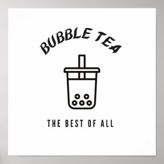 Poster Bubble tea