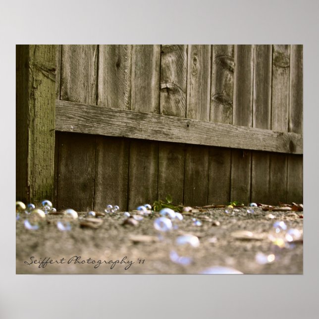 Poster Bubbles (Devant)