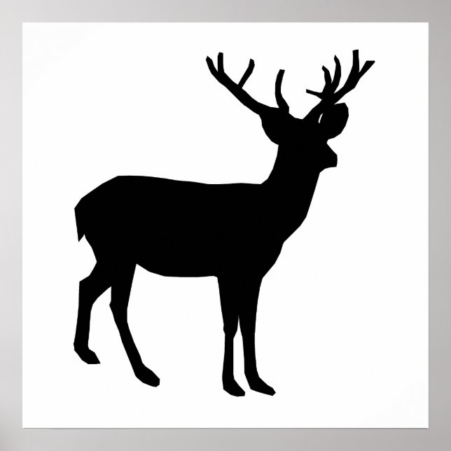 Poster Buck Silhouette (Devant)