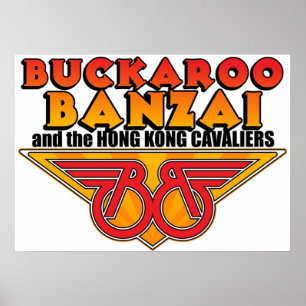Poster Buckaroo Banzai Les Cavaliers de Hong Kong